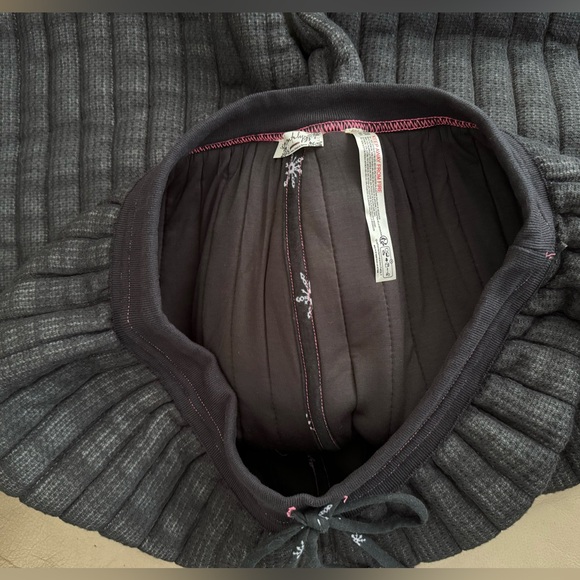 NWOT FREE PEOPLE INTIMATELY BLACK QUILTED LOVE PAJAMAS SET. MSRP $128 - Picture 17 of 17